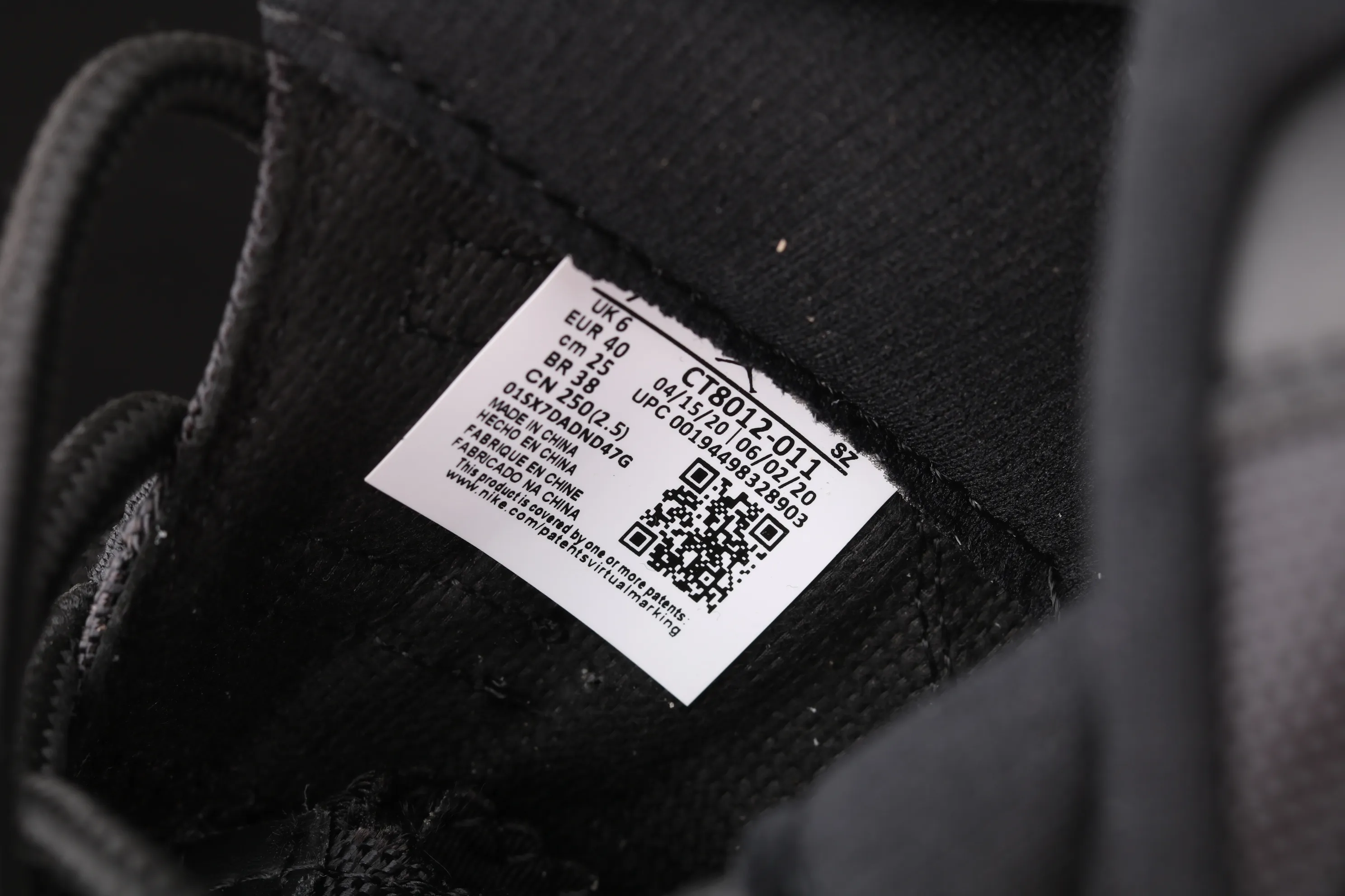 All Categories Air Jordan Jordan Series Basketball Shoes Air Jordan 11 Differentiated Versions Air Jordan 11 "25th Anniversary" AJ11 Joe 11 Devil II Genuine Standard Real Carbon CT8012-011